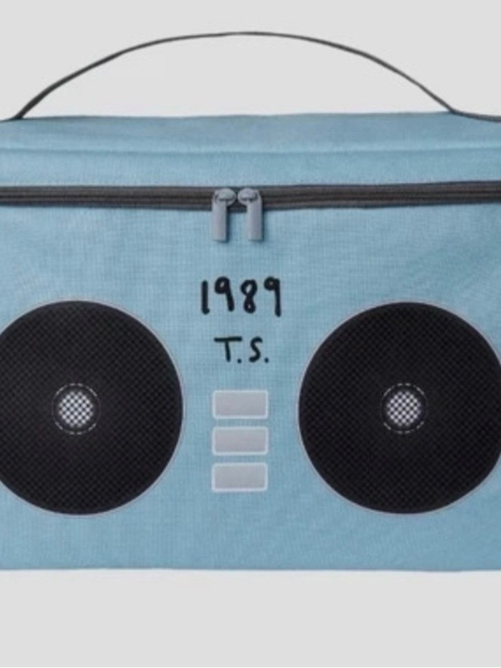 Taylor Swift Portable Speaker Tote Bag - Light Blue & Black